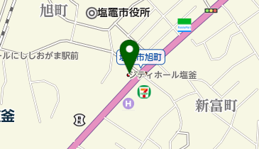 シティホール塩釜の地図画像