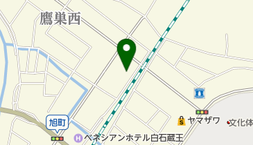 フローラメモリアルホール白石の地図画像