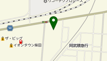 フローラメモリアルホール柴田の地図画像