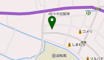 (有)わか柳葬祭会館東館の地図画像