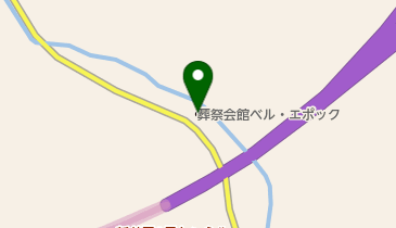 葬祭会館ベル・エポックの地図画像