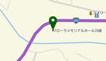 フローラメモリアルホール川崎の地図画像