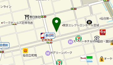 秋田魁新報社仙台支社の地図画像