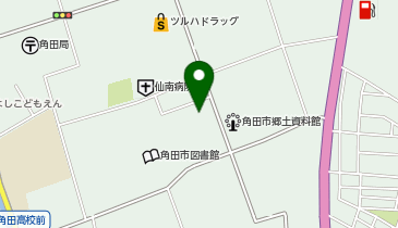 河北新報社角田支局の地図画像