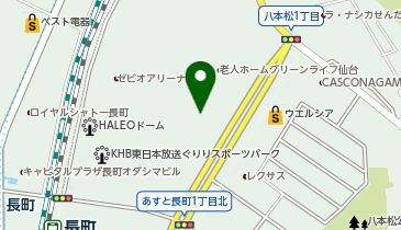 (株)東日本放送本社の地図画像