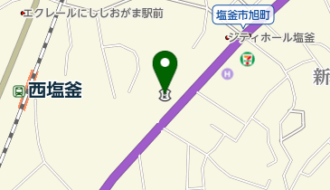 岩手銀行塩釜支店の地図画像