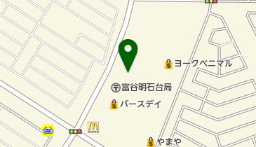 七十七銀行明石台支店の地図画像