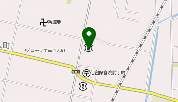 七十七銀行宮城野支店の地図画像