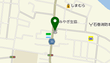 石巻信用金庫開北支店の地図画像