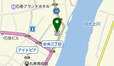 石巻信用金庫本店の地図画像