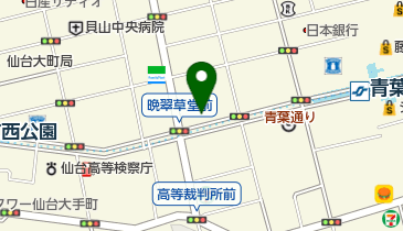 信金中央金庫東北支店の地図画像