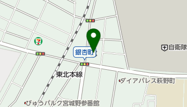 仙南信用金庫原町支店の地図画像