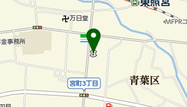 杜の都信用金庫宮町支店の地図画像