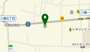杜の都信用金庫八幡町支店の地図画像