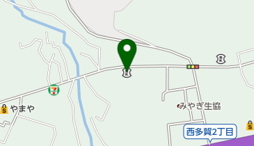 杜の都信用金庫西多賀営業部の地図画像