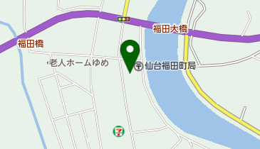 杜の都信用金庫福田町支店の地図画像