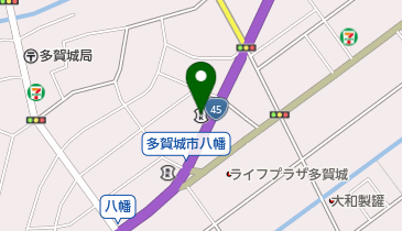 杜の都信用金庫多賀城支店の地図画像