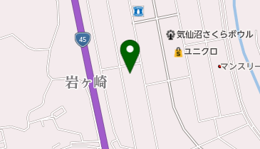 気仙沼信用金庫東新城支店の地図画像