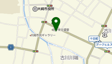 杜の都信用金庫古川支店の地図画像