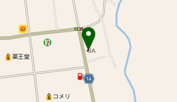 JAみやぎ仙南村田支店の地図画像