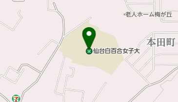 私立仙台白百合女子大学の地図画像