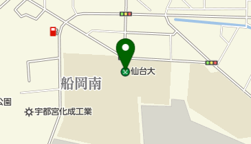 私立仙台大学の地図画像