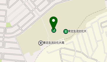 私立東北生活文化大学の地図画像