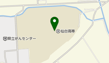 仙台高等専門学校名取キャンパスの地図画像