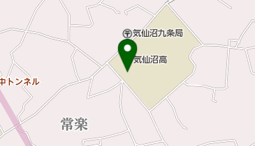 宮城県気仙沼高校の地図画像