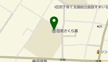 宮城県田尻さくら高校の地図画像