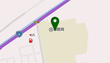 宮城県築館高校の地図画像