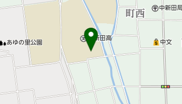宮城県中新田高校の地図画像