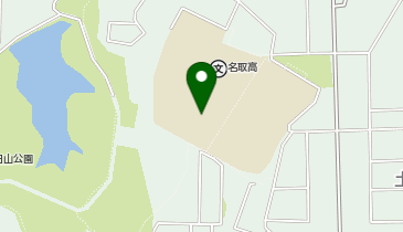 宮城県名取高校の地図画像