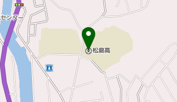宮城県松島高校の地図画像