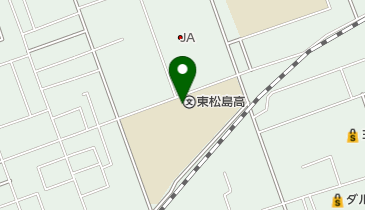 宮城県東松島高校の地図画像