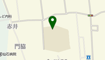 石巻市立青葉中学校の地図画像