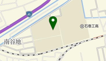 石巻市立山下中学校の地図画像