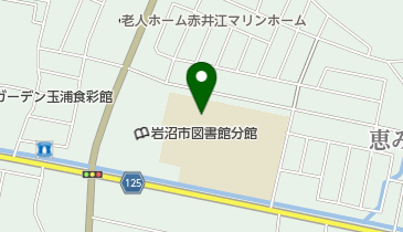 岩沼市立玉浦中学校の地図画像