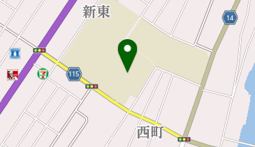 大河原町立大河原中学校の地図画像