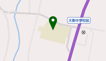 大衡村立大衡中学校の地図画像