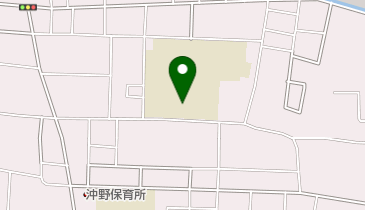 仙台市立沖野中学校の地図画像