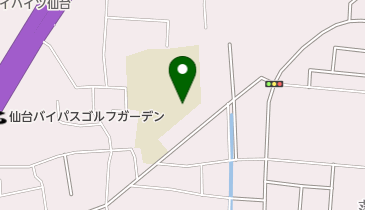 仙台市立蒲町中学校の地図画像