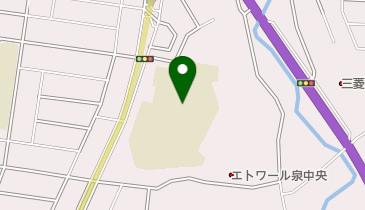 仙台市立将監東中学校の地図画像