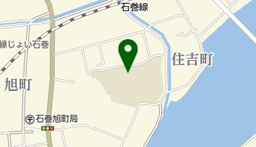 石巻市立住吉小学校の地図画像