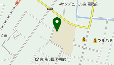 岩沼市立岩沼小学校の地図画像