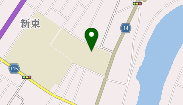 大河原町立大河原小学校の地図画像