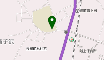 気仙沼市立階上小学校の地図画像