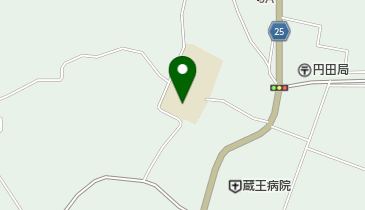 蔵王町立円田小学校の地図画像