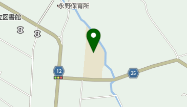 蔵王町立永野小学校の地図画像