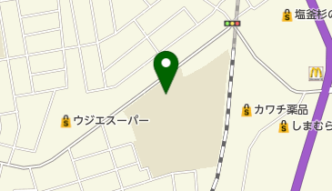 塩竈市立杉の入小学校の地図画像
